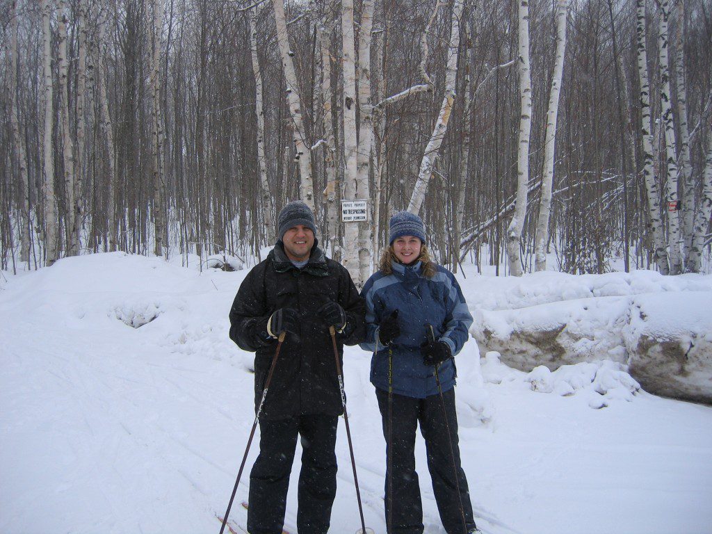 Cross Country Skiing on the Bruce